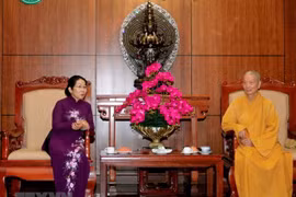 Les dirigeants de HCM-Ville saluent l'anniversaire de Bouddha