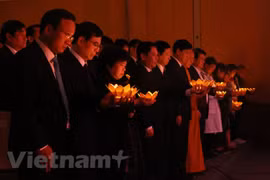 Cérémonie du souvenir pour les victimes d'accidents de la route en 2018