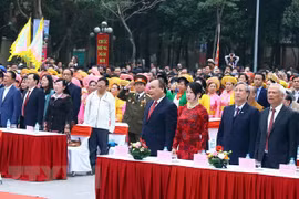 Célébration des 229 ans de la victoire de Ngoc Hôi-Dông Da