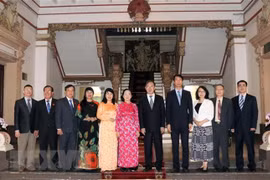 Coopération intensifiée entre HCM-Ville et Shanghai (Chine)