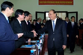 Le PM Nguyen Xuan Phuc en déplacement à Thua Thien-Hue