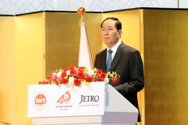 Le président Trân Dai Quang reçoit le président de l’Alliance parlementaire d’amitié Japon-Vietnam