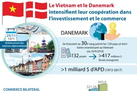 [Infographie] Coopération Vietnam - Danemark dans l’investissement et le commerce