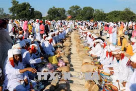 Les Cham de Binh Thuan célèbrent le Têt Ramuwan 2018 