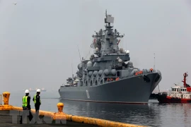 Des navires de la marine russe visitent les Philippines