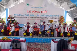 Construction d'une usine de silice à Thua Thien-Hue 