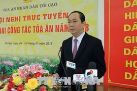 La Cour populaire suprême déploie les missions pour 2018