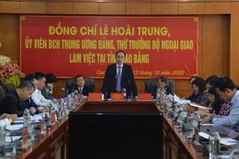 Cao Bang renforce ses relations extérieures avec la Chine