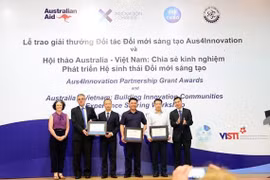 Remise des prix pour le partenariat dans l'innovation Aus4Innovation