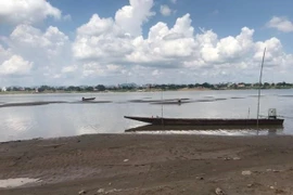 Le Mékong à Nakhon Phanom (Thaïlande) au plus bas niveau depuis un siècle