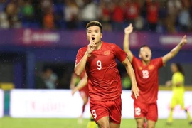 SEA Games 32 : l'équipe masculine de football U22 du Vietnam qualifiée pour la demi-finale