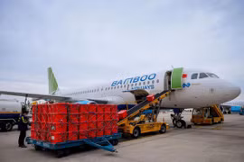 Bamboo Airways soutient le transport de matériel et de personnel médicaux pour Hai Duong