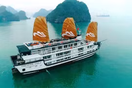 Lancement des bateaux de croisière Paradise Sails sur la baie d'Ha Long