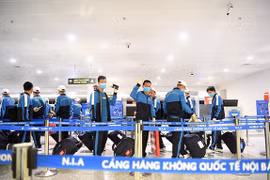 La délégation militaire du Vietnam participant aux “Army Games 2020” est arrivée en Russie