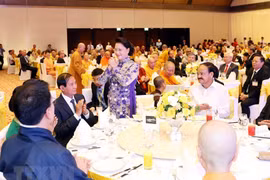 Banquet en l'honneur de la fête bouddhique du Vesak 2019