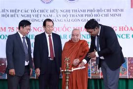 Le 75e anniversaire du Jour de l'Indépendance de l'Inde célébré à Hô Chi Minh-Ville