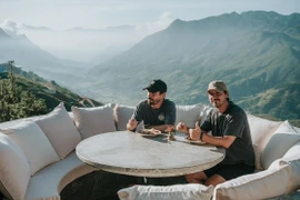 The Moffatts réalise un clip vidéo louant la beauté du Vietnam à Sapa