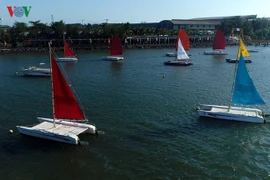 La course internationale de planche à voile à Ba Ria - Vung Tau 