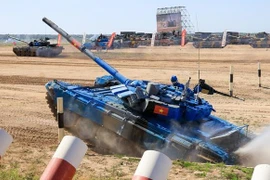Army Games 2022 : l'équipe de chars du Vietnam termine 4e en demi-finales 