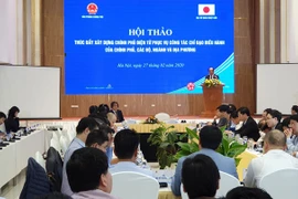 Le Japon partage des expériences avec le Vietnam dans l'édification de l’e-gouvernement 