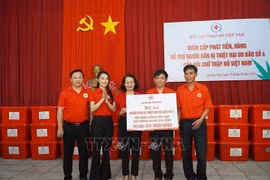 Environ 18,8 millions de personnes bénéficient d’aides de la Croix-Rouge du Vietnam en 2022