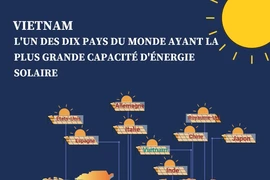 Le Vietnam, l'un des dix pays du monde ayant la plus grande capacité d'énergie solaire