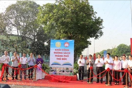 Mise en chantier de la 2e rue des livres à Ho Chi Minh-Ville 