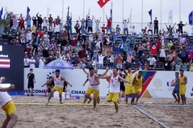 SEA Games 31: le Vietnam remporte sa troisième victoire en beach handball 