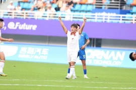ASIAD 2023 : l'équipe olympique de football du Vietnam fait un bon début