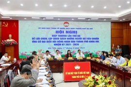 Hanoï et Ho Chi Minh-Ville approuvent la liste des candidats pour les prochaines élections
