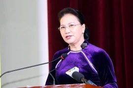 Nguyên Thi Kim Ngân au 55e anniversaire de l’Académie des finances