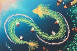 Des peintures du Dragon pour célébrer l’Année 2024