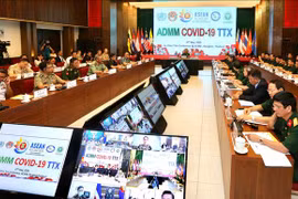 Exercice en ligne des forces de médecine militaire de l’ASEAN sur la réponse au COVID-19