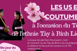 Les us et coutumes à l'occasion du Têt de l'ethnie Tày à Binh Liêu