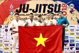 Le Vietnam remporte une médaille d'or en Jiu-Jitsu en Thaïlande
