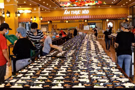 Repas pour des établissements médicaux et zones de quarantaine à Da Nang