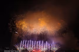 Images de l’ouverture du Festival international de feux d’artifice de Da Nang 2019