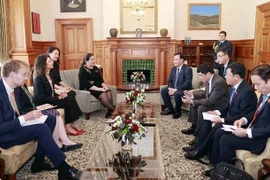 Le président de l'Assemblée nationale rencontre la gouverneure générale de la Nouvelle-Zélande