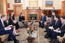 Le président de l'Assemblée nationale rencontre la gouverneure générale de la Nouvelle-Zélande
