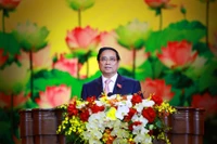 Le Premier ministre Pham Minh Chinh, président du Conseil central d’émulation et de récompense, lance le mouvement d’émulation patriotique pour la période 2026-2030. Photo: VNA