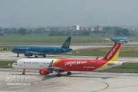 Un avion de Vietjet Air. Photo : VNA