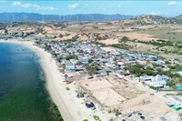 Le projet de centrale nucléaire 1 devrait être construit dans le village de Vinh Truong, commune de Phuoc Dinh, ancienne province de Ninh Thuan (aujourd'hui province de Khanh Hoa). Photo : VNA