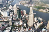 Un coin de Hô Chi Minh-Ville. Photo: VNA