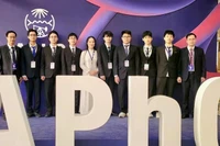 L'équipe vietnamienne aux Olympiades de physique d’Asie 2025. Photo : VNA
