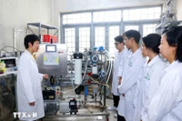 Le Parti, l’État et le Gouvernement ont intensifié leur pilotage pour engendrer des transformations substantielles dans le développement de l’être humain, l’éducation et la formation, les sciences, les technologies et l’innovation. Photo: VNA