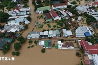 Inondations dans la province de Khanh Hoa en novembre 2025. Photo: VNA