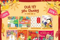 L'ensemble des «Cadeaux de Têt pour enfants» de Kim Dông. Photo: VOV