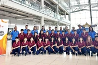 Les joueuses de l’équipe nationale féminine vietnamienne des moins de 20 ans sont arrivées à Bangkok, en Thaïlande, pour la Coupe d’Asie féminine des moins de 20 ans de l’AFC 2026. 