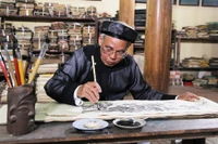 L’“Artisan Émérite” Nguyên Dang Chê. Photo: baobacninhtv.vn