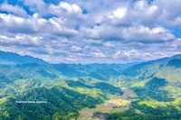 Pù Luông, à Thanh Hoa, est une destination prisée pour le tourisme d’aventure et les circuits de trekking. Photo: VNA